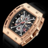 MINI FOCUS Montre Tonneau pour Homme, Montre-Bracelet Sport Militaire Étanche avec Bracelet en Silicone, Montre à Quartz