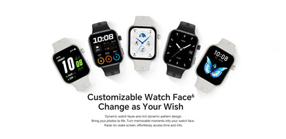 Global Version HONOR CHOICE InFoWear Watch 2i Smartwatch Écran AMOLED 1,85 pouces Surveillance de la santé tout au long de la journée Bluetooth Appel