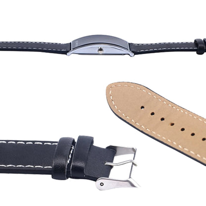 Montres pour hommes haut de gamme LED numérique Date cadran rectangulaire bracelet en Faux cuir montre-bracelet montre homme mужjavе часы